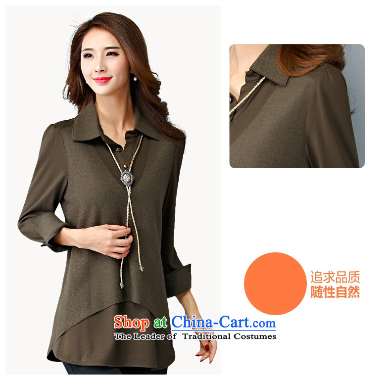 The new 2015 Zebina Nga leave two large long-sleeved shirt, forming the women XXXXL brown pictures, I.Collaboration price, brand platters! The elections are supplied in the national character of distribution, so action, buy now enjoy more preferential! As soon as possible.