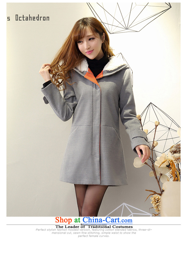 Szili Clinton the ventricular hypertrophy code women 2015 new product lines for autumn and winter by sister in mm thick long thin hair? jacket video female cashmere overcoat hoodie 200 catties orange XXXXL picture, prices, brand platters! The elections are supplied in the national character of distribution, so action, buy now enjoy more preferential! As soon as possible.