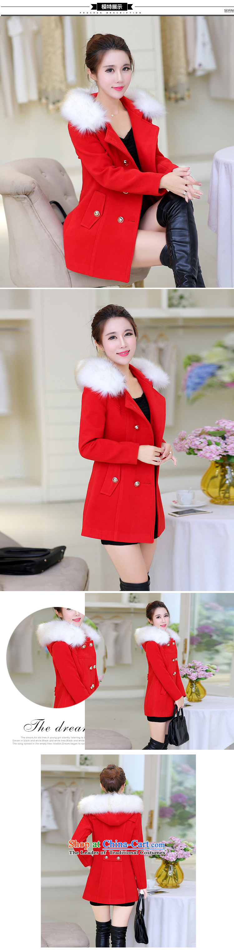 Iran and isle of 2015 winter New Women Korean Sau San double-Wild hair for Long Hair Girl red) jacket? L picture, prices, brand platters! The elections are supplied in the national character of distribution, so action, buy now enjoy more preferential! As soon as possible.
