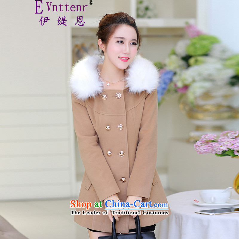 Iran and isle of 2015 winter New Women Korean Sau San double-Wild hair for Long Hair Girl red)? jacket , L'Isle (evnttenr economy) , , , shopping on the Internet
