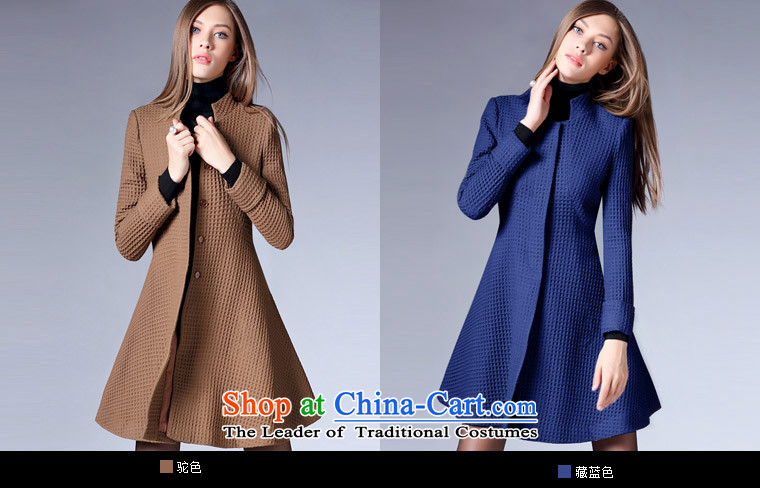 Zk Western women 2015 Fall/Winter Collections New Pure Color collar Foutune of gross? 