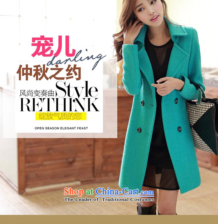 Lonely if gross? autumn and winter coats women 2015 replacing the new Korean version of Sau San double row is long wool coat 3150 7203 A RED M picture, prices, brand platters! The elections are supplied in the national character of distribution, so action, buy now enjoy more preferential! As soon as possible.