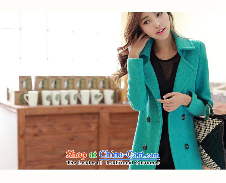 Lonely if gross? autumn and winter coats women 2015 replacing the new Korean version of Sau San double row is long wool coat 3150 7203 A RED M picture, prices, brand platters! The elections are supplied in the national character of distribution, so action, buy now enjoy more preferential! As soon as possible.