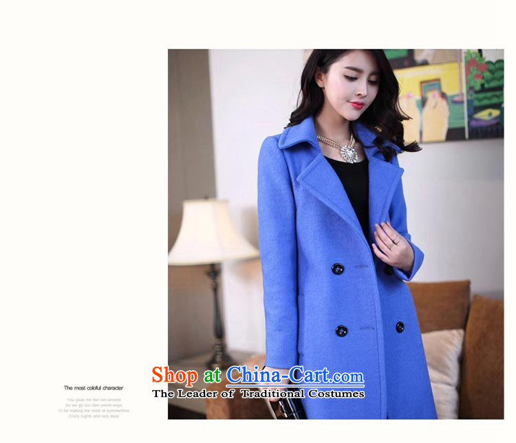 Lonely if gross? autumn and winter coats women 2015 replacing the new Korean version of Sau San double row is long wool coat 3150 7203 A RED M picture, prices, brand platters! The elections are supplied in the national character of distribution, so action, buy now enjoy more preferential! As soon as possible.