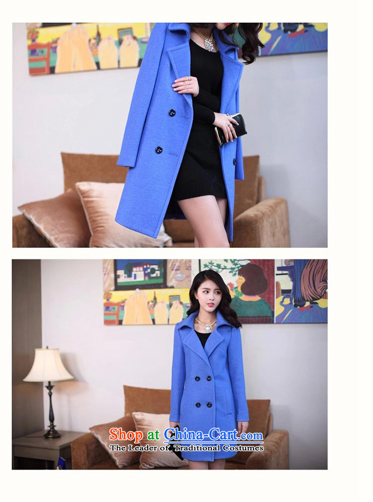 Lonely if gross? autumn and winter coats women 2015 replacing the new Korean version of Sau San double row is long wool coat 3150 7203 A RED M picture, prices, brand platters! The elections are supplied in the national character of distribution, so action, buy now enjoy more preferential! As soon as possible.