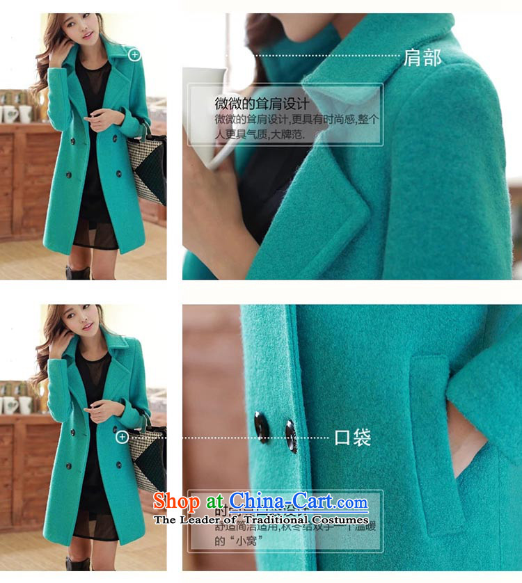 Lonely if gross? autumn and winter coats women 2015 replacing the new Korean version of Sau San double row is long wool coat 3150 7203 A RED M picture, prices, brand platters! The elections are supplied in the national character of distribution, so action, buy now enjoy more preferential! As soon as possible.