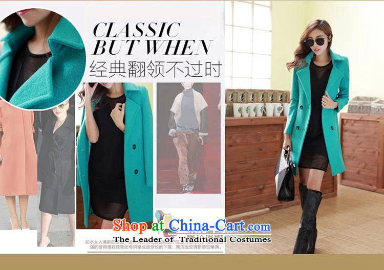 Lonely if gross? autumn and winter coats women 2015 replacing the new Korean version of Sau San double row is long wool coat 3150 7203 A RED M picture, prices, brand platters! The elections are supplied in the national character of distribution, so action, buy now enjoy more preferential! As soon as possible.