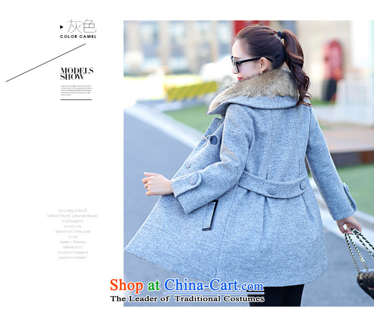 Lonely if gross? autumn and winter coats women 2015 replacing the new Korean version of Sau San double row is long wool coat 3150 7203 A RED M picture, prices, brand platters! The elections are supplied in the national character of distribution, so action, buy now enjoy more preferential! As soon as possible.