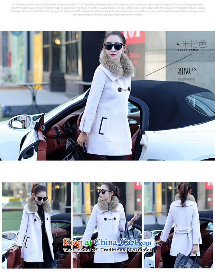 Lonely if gross? autumn and winter coats women 2015 replacing the new Korean version of Sau San double row is long wool coat 3150 7203 A RED M picture, prices, brand platters! The elections are supplied in the national character of distribution, so action, buy now enjoy more preferential! As soon as possible.