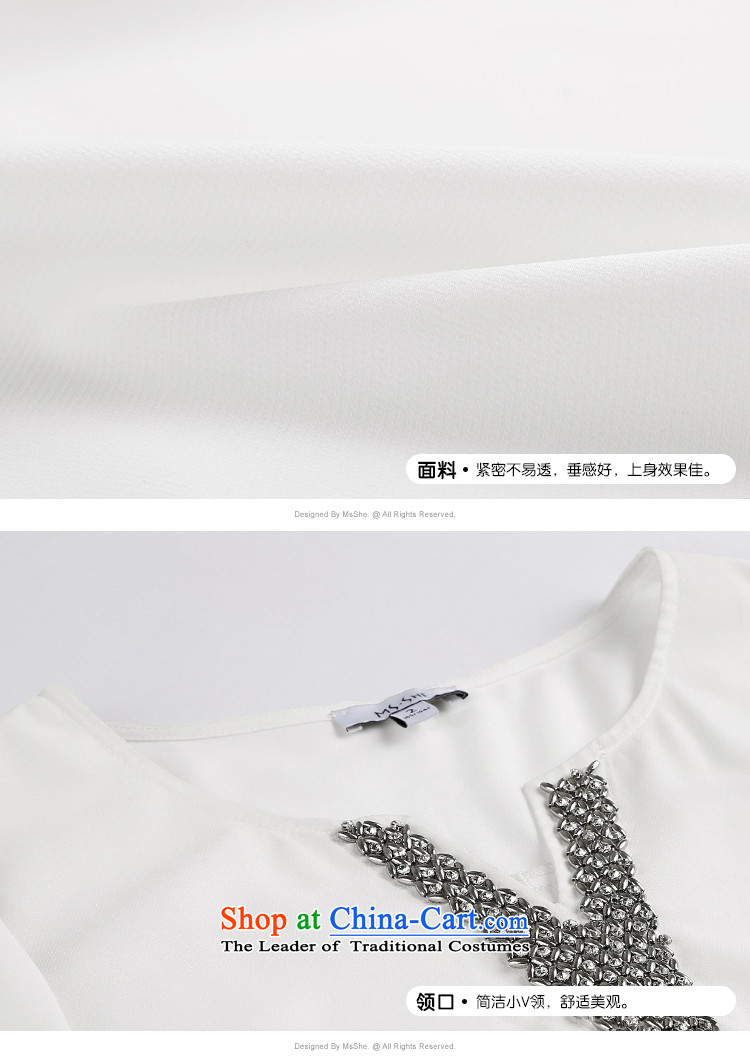 Msshe xl women 2015 new fall thick simple sister replacing staple-ju long-sleeved shirt some 10,745chiffon White 4XL Photo, prices, brand platters! The elections are supplied in the national character of distribution, so action, buy now enjoy more preferential! As soon as possible.