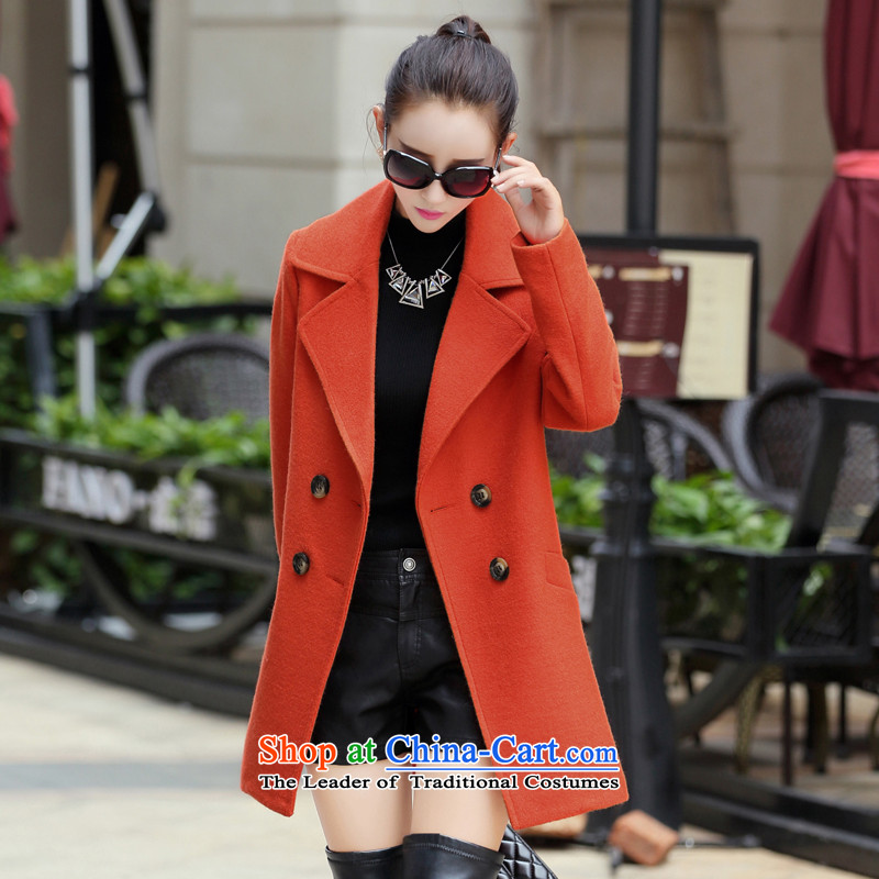 The 2015 autumn and winter-hee new Korean fashion OL commuter gross in women's coat? long jacket coat gross? gray XL Photo, prices, brand platters! The elections are supplied in the national character of distribution, so action, buy now enjoy more preferential! As soon as possible.
