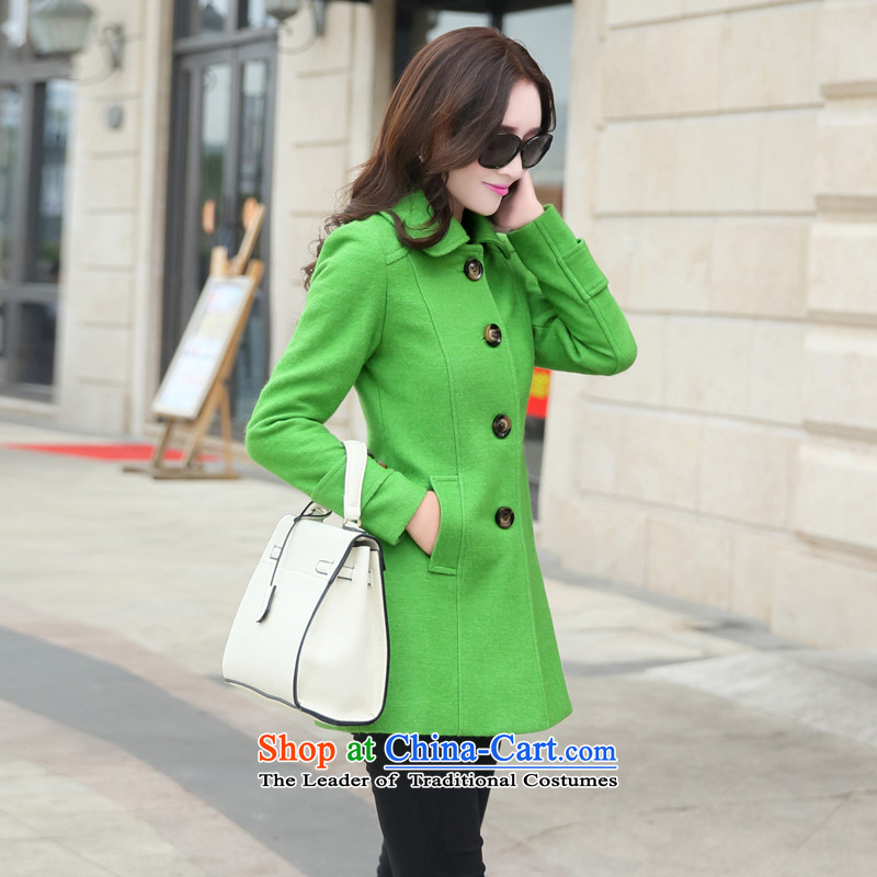 The 2015 autumn and winter-hee new women's who won version of large decorated in long wool coat and color coat? L picture, prices, brand platters! The elections are supplied in the national character of distribution, so action, buy now enjoy more preferential! As soon as possible.