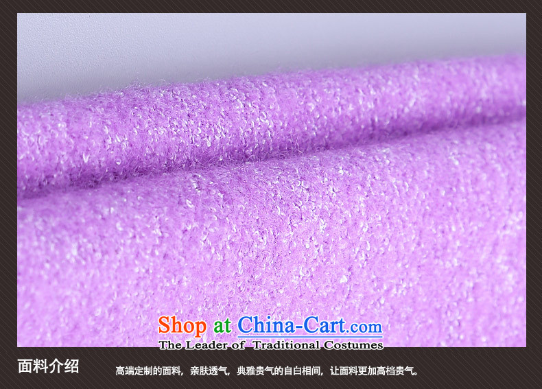 The World 2015 autumn and winter clothing warehouse coat girl in gross? long staples PEARL FLOWER reinsert temperament Sau San a wool coat female purple XL Photo, prices, brand platters! The elections are supplied in the national character of distribution, so action, buy now enjoy more preferential! As soon as possible.