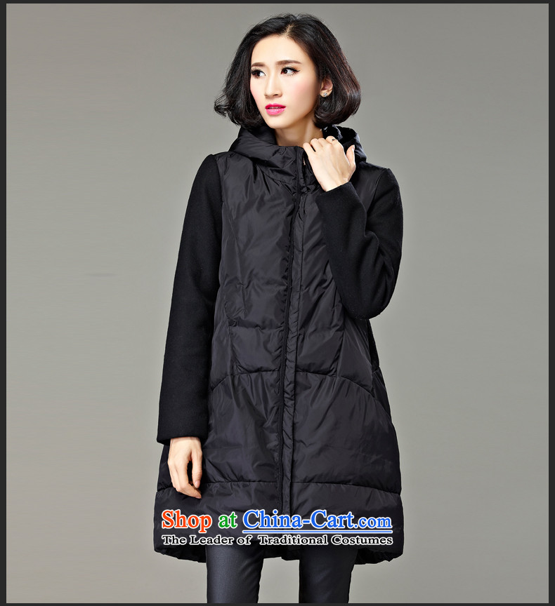 The Eternal Sau 2015 MM to thick xl female jackets cotton coat in the autumn and winter long new 200 catties thick cotton thin graphics personality sister jacket 4XL Photo Black, prices, brand platters! The elections are supplied in the national character of distribution, so action, buy now enjoy more preferential! As soon as possible.