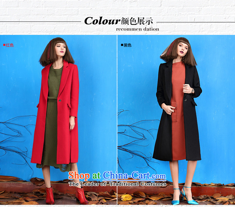 The autumn and winter 2015 color and confusing to the new medium to long term gross? a female jacket coat coats RED M picture, prices, brand platters! The elections are supplied in the national character of distribution, so action, buy now enjoy more preferential! As soon as possible.