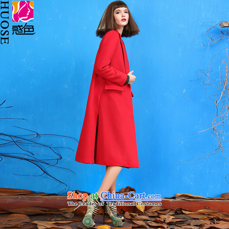 The autumn and winter 2015 color and confusing to the new medium to long term gross? a female jacket coat coats and confusing the color RED M , , , shopping on the Internet