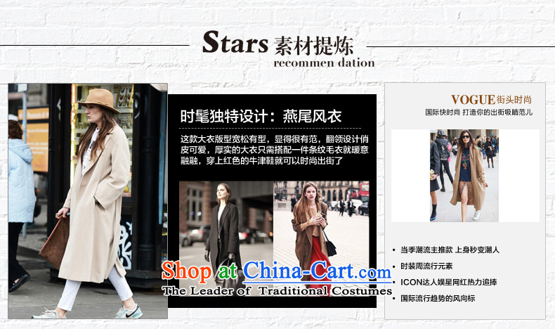 Sexy And Dangerous color for autumn and winter 2015 new products in black long overcoat with thin hair? coats video? children black L picture, prices, brand platters! The elections are supplied in the national character of distribution, so action, buy now enjoy more preferential! As soon as possible.