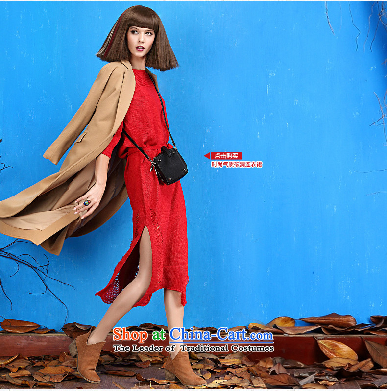 Sexy And Dangerous color for autumn and winter 2015 new products in black long overcoat with thin hair? coats video? children black L picture, prices, brand platters! The elections are supplied in the national character of distribution, so action, buy now enjoy more preferential! As soon as possible.