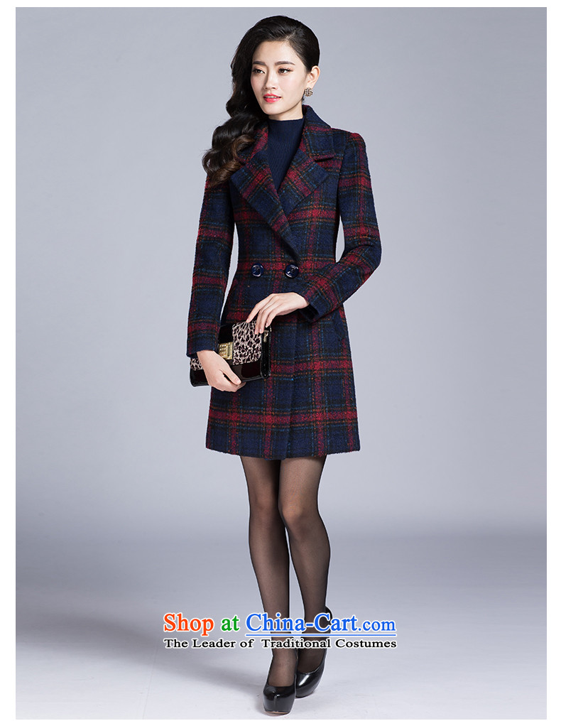 Van Gogh 倲 2015 autumn and winter female new Korean thick hair, long jacket?? coats of female X109 Red L picture, prices, brand platters! The elections are supplied in the national character of distribution, so action, buy now enjoy more preferential! As soon as possible.