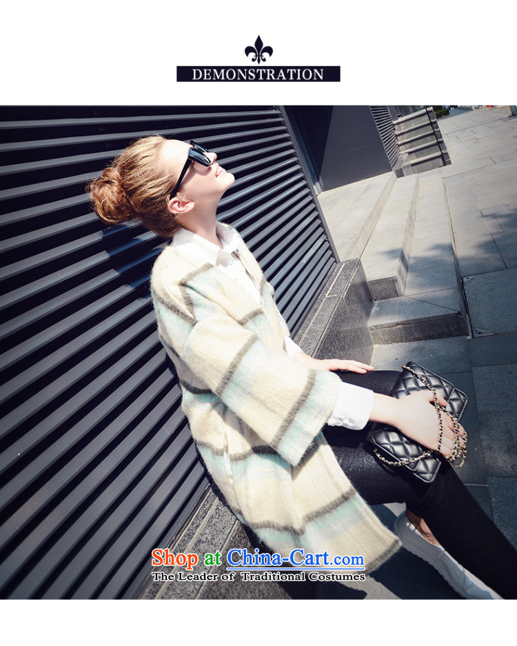 Use the new 2015-Soo Choo boxed loose coat in the Korean version of the video thin stripes jacket women's gross? Will the green picture, prices, brand platters! The elections are supplied in the national character of distribution, so action, buy now enjoy more preferential! As soon as possible.