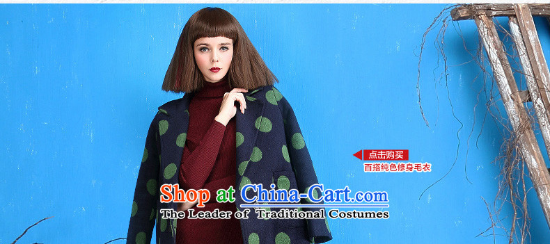 Clarification of the Winter 2015 new color wave in long double-coats female jacket gross? Deep Blue M picture, prices, brand platters! The elections are supplied in the national character of distribution, so action, buy now enjoy more preferential! As soon as possible.
