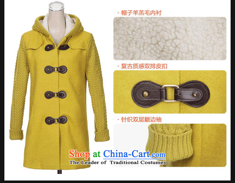Lonely if gross? for winter coats women 2015 new Korean Sau San stitching wool a coat 8070 Qiu Xiang Green M picture, prices, brand platters! The elections are supplied in the national character of distribution, so action, buy now enjoy more preferential! As soon as possible.