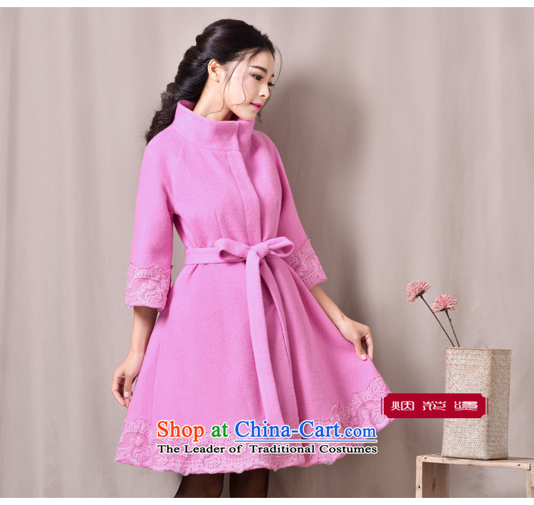 Fireworks Hot Winter 2015 new women's original 7 cuff gross overcoats proposals? wind pink L Spot Image, prices, brand platters! The elections are supplied in the national character of distribution, so action, buy now enjoy more preferential! As soon as possible.