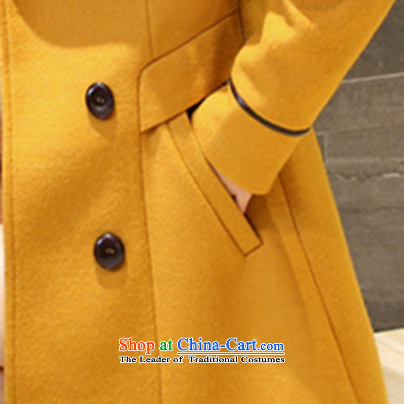 The nest products gross? Korean female coats in Sau San gross? jacket long yellow  , L, nest products female , , , shopping on the Internet