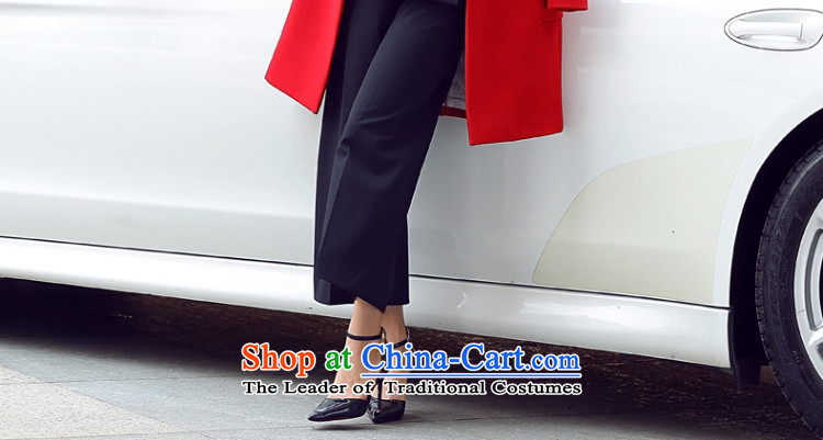 Ho Pui 2015 Autumn new stylish suits for women in the gross? jacket long double-wool a wool coat large red S picture, prices, brand platters! The elections are supplied in the national character of distribution, so action, buy now enjoy more preferential! As soon as possible.