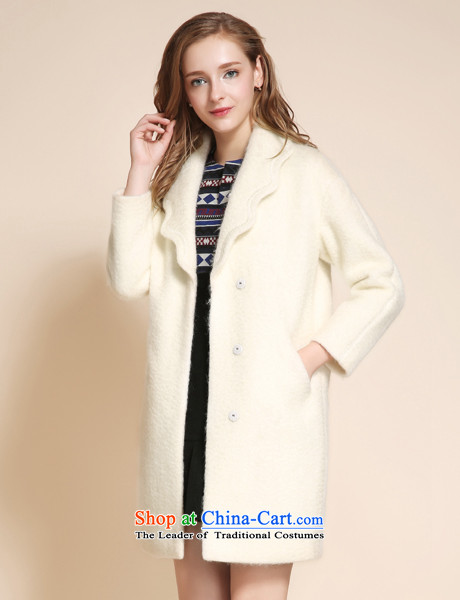Chaplain who 2015 winter clothing new women's waves for embroidery wool warm Sau San Mao jacket coat the White? 160/84A/M picture, prices, brand platters! The elections are supplied in the national character of distribution, so action, buy now enjoy more preferential! As soon as possible.