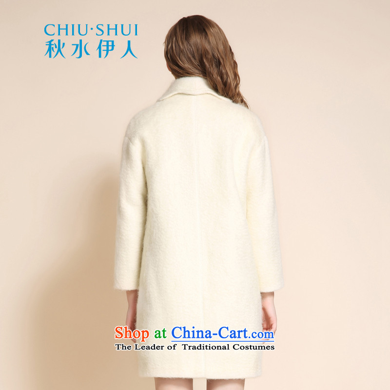 Chaplain who 2015 winter clothing new women's waves for embroidery wool warm Sau San Mao jacket coat the White? 160/84A/M, chaplain who has been pressed shopping on the Internet