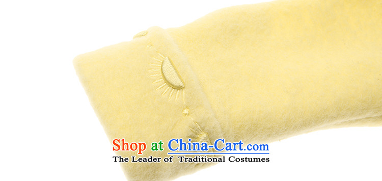 Chaplain who 2015 winter clothing new women's largest lapel embroidery minimalist Solid Color, Double-buff jacket coat gross? 155/80A/S picture, prices, brand platters! The elections are supplied in the national character of distribution, so action, buy now enjoy more preferential! As soon as possible.