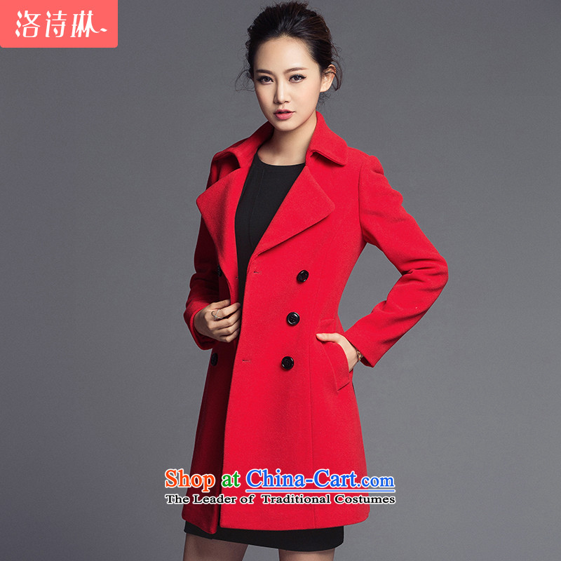 The poem Lin 2015 LUXLEAD winter clothing in new long-sleeved long Foutune of gross? large red coats of poetry-rim, XL, LUXLEAD) , , , shopping on the Internet