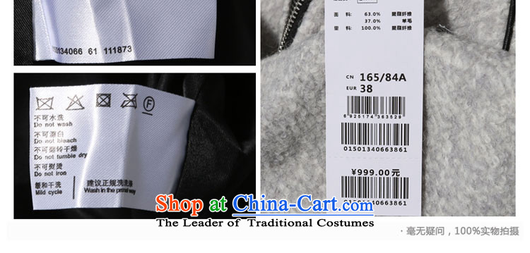 The new 2015 ETAM A round-neck collar side of the gross premium cable 15013406661 coat? 999 gray 40L picture, prices, brand platters! The elections are supplied in the national character of distribution, so action, buy now enjoy more preferential! As soon as possible.
