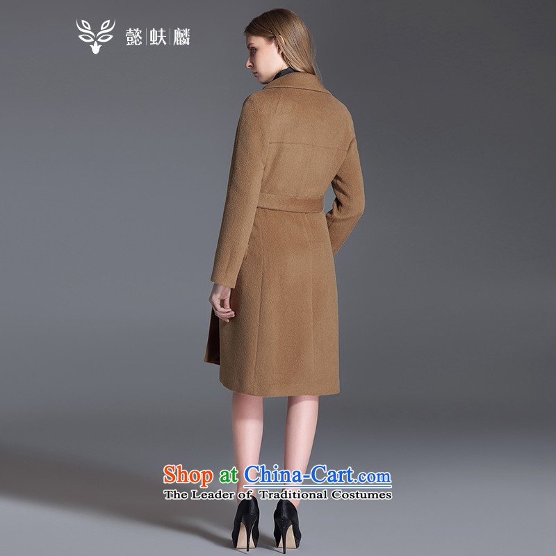 Headquarters or plush cashmere overcoat Chu 2015 Western gross is female coats of Sau San video thin woolen coat in the long hair? deep red jacket , thus Chu.... headquarters shopping on the Internet