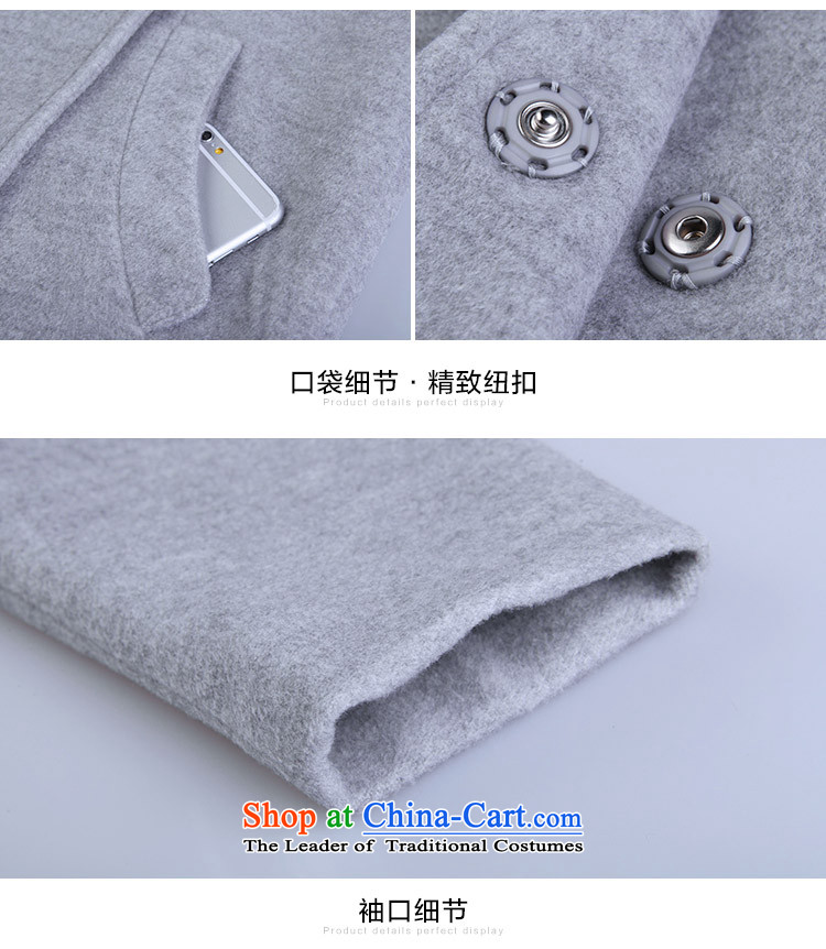 Qigirl temperament wild gray coat? 7170 Light Gray M picture, prices, brand platters! The elections are supplied in the national character of distribution, so action, buy now enjoy more preferential! As soon as possible.