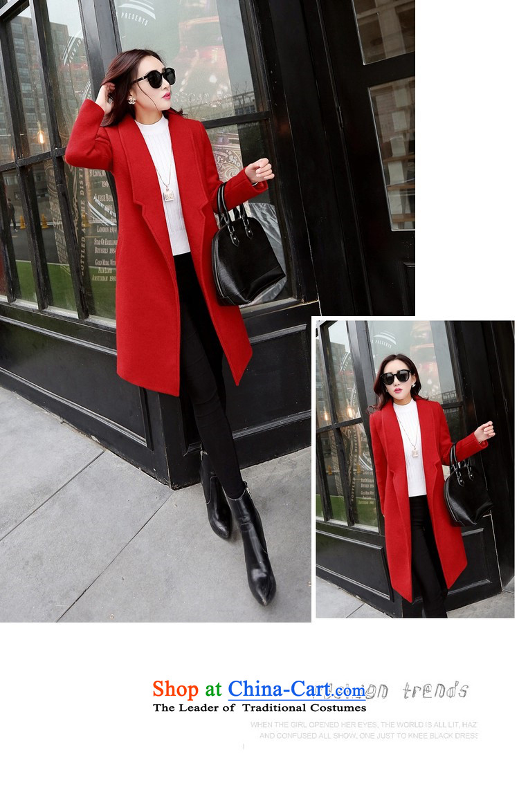 In short-won the new version of 2015 gross girls jacket? Long Hoodie female suits for thick hair beauty? coats female red plus lint-free pictures, prices, L brand platters! The elections are supplied in the national character of distribution, so action, buy now enjoy more preferential! As soon as possible.
