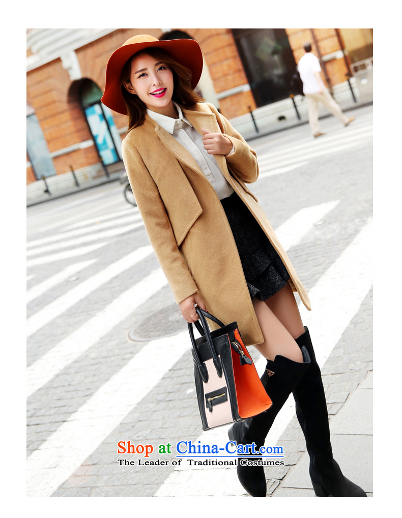 Park woke up to 2015 winter clothing new Korean women's long-sleeved jacket for long jacket coat)? female khaki M picture, prices, brand platters! The elections are supplied in the national character of distribution, so action, buy now enjoy more preferential! As soon as possible.