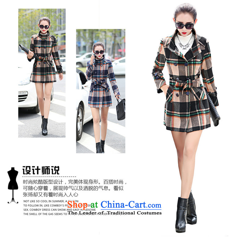 Cayman commercial population Ceremony 2015 autumn and winter new gross girls jacket? Long Korean Sau San grid windbreaker a wool coat Haig XXXL picture, prices, brand platters! The elections are supplied in the national character of distribution, so action, buy now enjoy more preferential! As soon as possible.