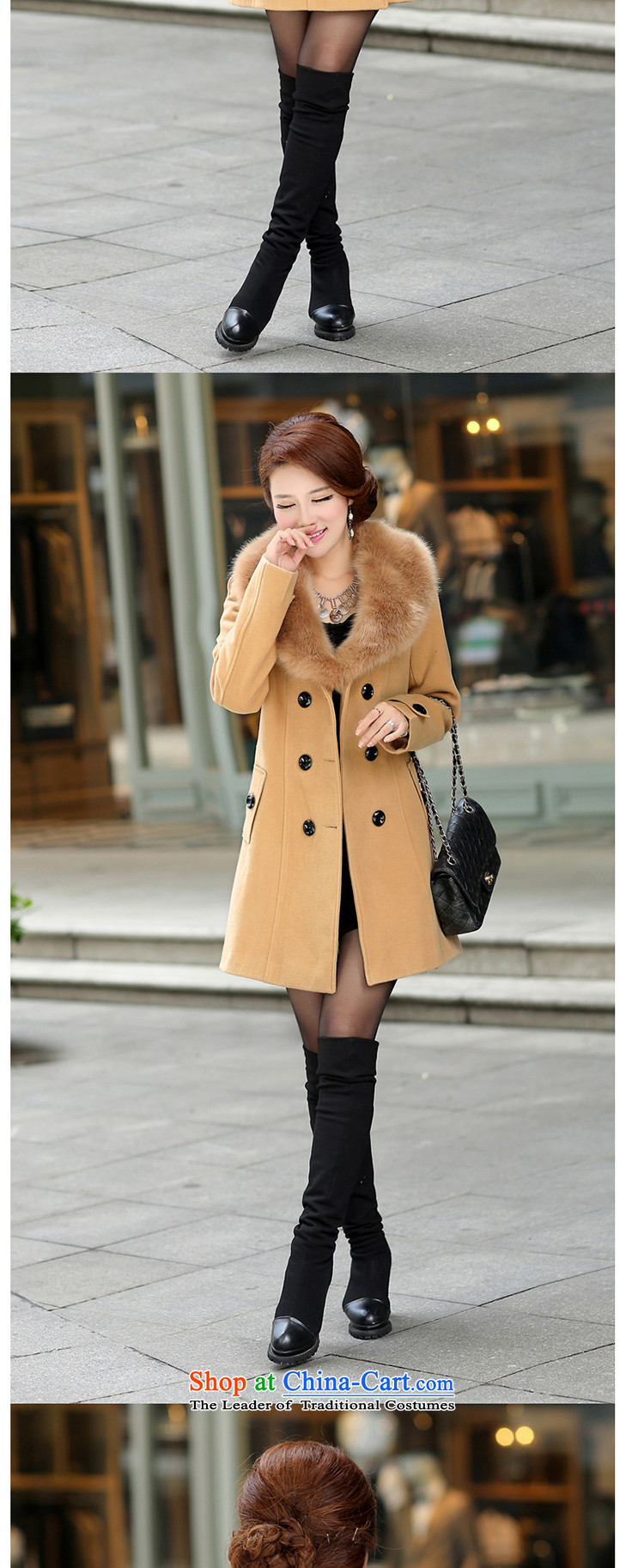 Covered by the new winter 2015/gross female jacket coat? Korea version in the thick long cloak TW251 T-shirt and Color M picture, prices, brand platters! The elections are supplied in the national character of distribution, so action, buy now enjoy more preferential! As soon as possible.