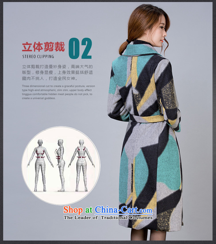 For the 2015 autumn and winter and sweet new gross girls jacket? long large female double-colored grid a wool coat XXXL color picture pictures, prices, brand platters! The elections are supplied in the national character of distribution, so action, buy now enjoy more preferential! As soon as possible.