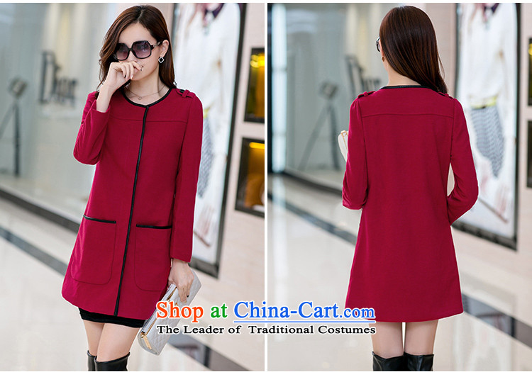 Kinvillapolo2015 autumn and winter new gross girls jacket? Long Large thick mm200 catty thick a wool coat round-neck collar and color 4XL Photo, prices, brand platters! The elections are supplied in the national character of distribution, so action, buy now enjoy more preferential! As soon as possible.