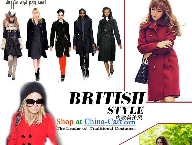 Optimize and 2015 Fall/Winter Collections thick gross female long-sleeved jacket? wool coat female MN008? black  L picture, prices, brand platters! The elections are supplied in the national character of distribution, so action, buy now enjoy more preferential! As soon as possible.