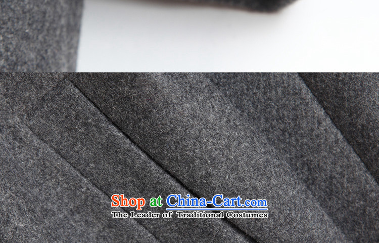 Optimize and 2015 Fall/Winter Collections thick gross female long-sleeved jacket? wool coat female MN008? black  L picture, prices, brand platters! The elections are supplied in the national character of distribution, so action, buy now enjoy more preferential! As soon as possible.