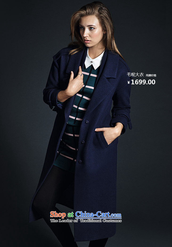 New Winter moda2015 vero double roll collar type cocoon coats |315427006 gross? 030 Blue 165/84A/M picture, prices, brand platters! The elections are supplied in the national character of distribution, so action, buy now enjoy more preferential! As soon as possible.