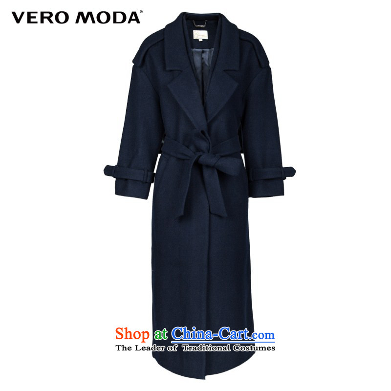 New Winter moda2015 vero double roll collar type cocoon coats |315427006 gross? 030 Blue 165/84A/M,VEROMODA,,, shopping on the Internet