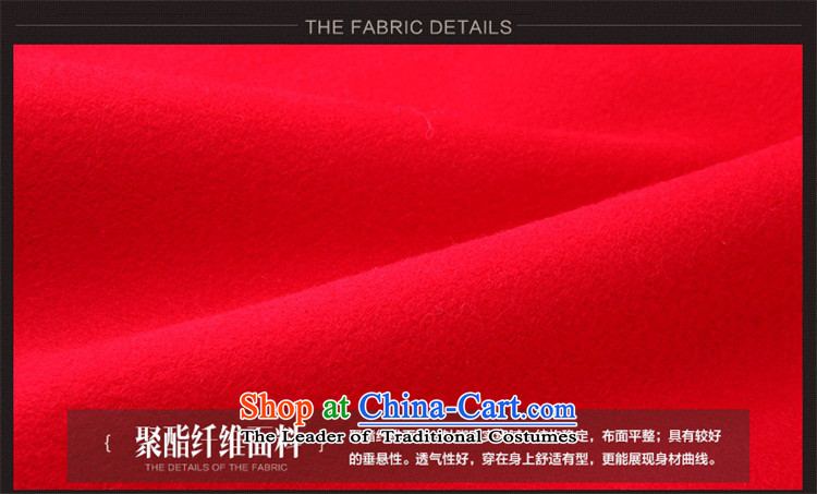 El Nina 2015 winter in Europe and the new long-plus two-sided long-sleeve sweater coat cashmere knitted red M/160 Sau San Picture, prices, brand platters! The elections are supplied in the national character of distribution, so action, buy now enjoy more preferential! As soon as possible.