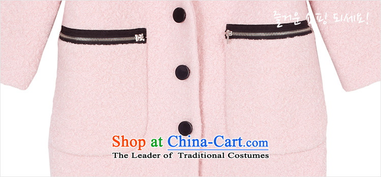 Korea has the Korean version of the Dag Hammarskjöld yi 2015 winter new women's solid color graphics in the thin long hair?2 pink jacket EQ5504 S picture, prices, brand platters! The elections are supplied in the national character of distribution, so action, buy now enjoy more preferential! As soon as possible.
