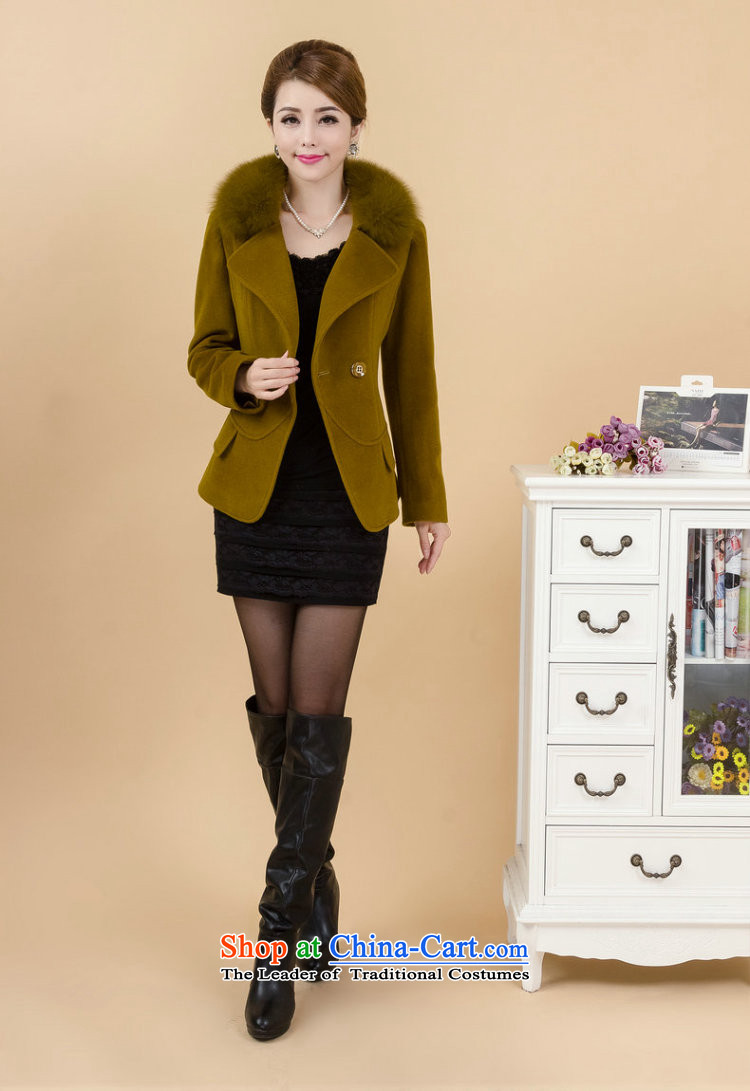Ms Audrey EU Bai Ya autumn and winter 2015 cashmere overcoat new female genuine short, fox jacket is washable wool coat is gross8523 green color pictures, XXL Yitzhak Rabin price, brand platters! The elections are supplied in the national character of distribution, so action, buy now enjoy more preferential! As soon as possible.