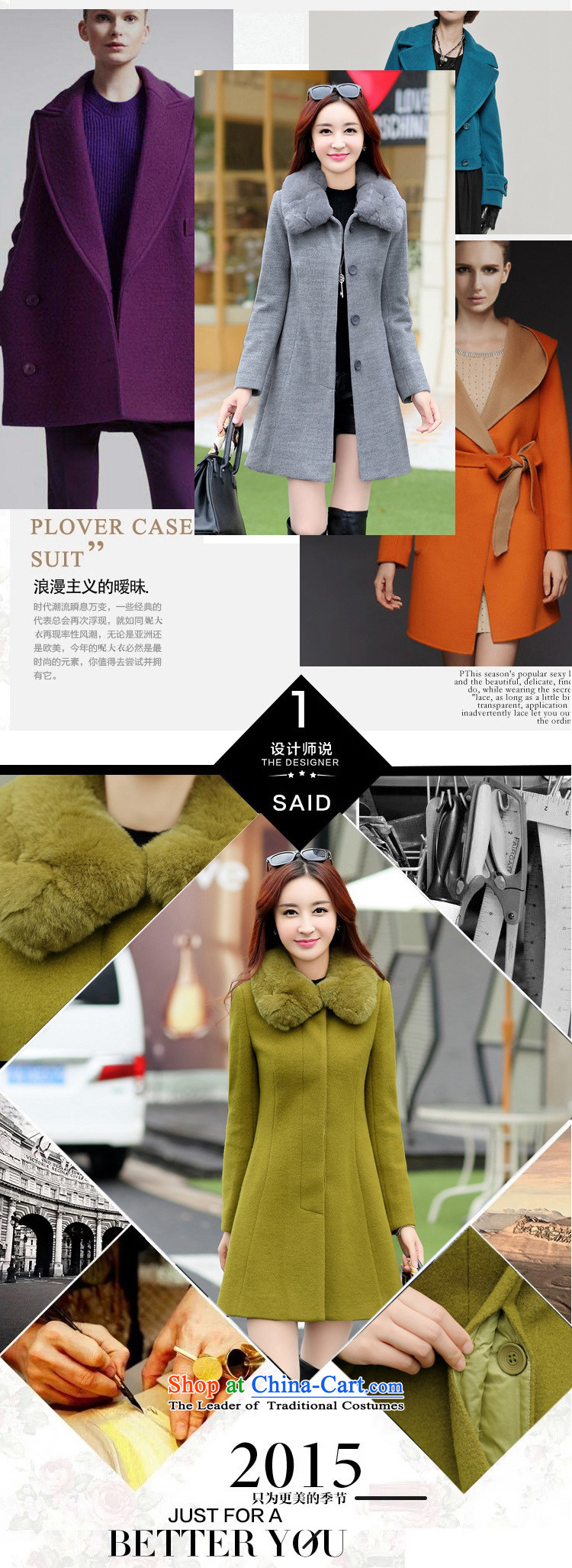 Montevideo Lai Winter 2015 new minimalist oversized really gross washable wool sweater in a wool coat long coats)? female OL commuter gray. M. picture, prices, brand platters! The elections are supplied in the national character of distribution, so action, buy now enjoy more preferential! As soon as possible.